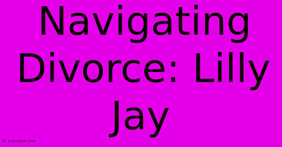 Navigating Divorce: Lilly Jay